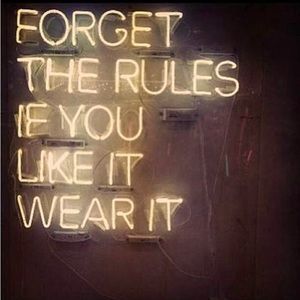 WEAR WHAT LIGHTS YOU UP!